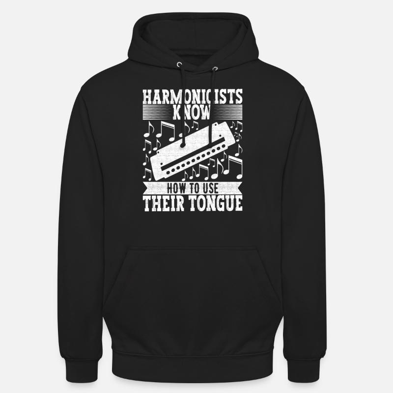 Harmonica Harmonica - Unisex Hoodie - black