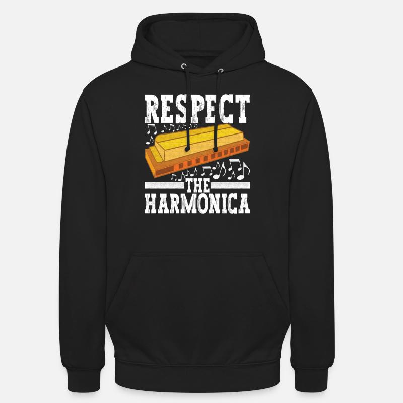 Harmonica Harmonica - Unisex Hoodie - black