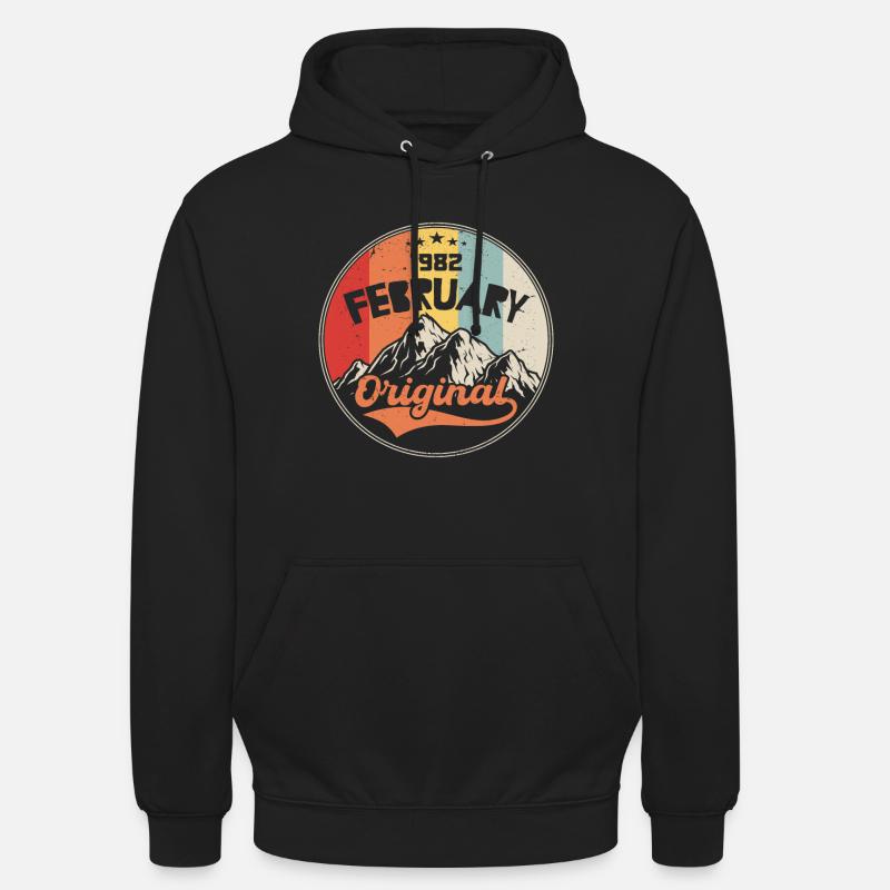 1982 - Geschenk geboren 1982 - Unisex Hoodie - Schwarz