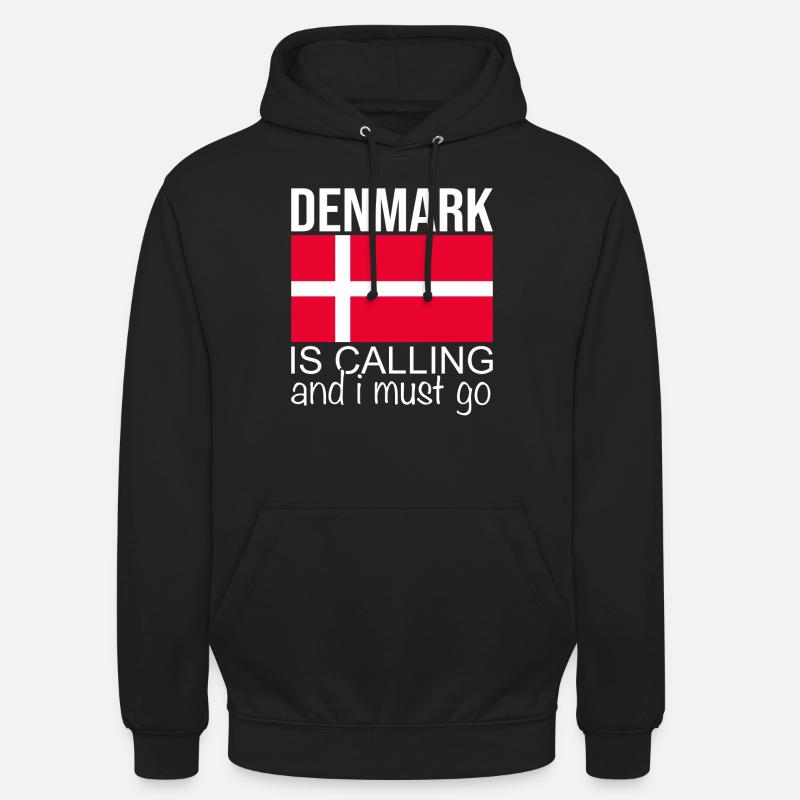 Dänemark Spruch - Unisex Hoodie - Schwarz