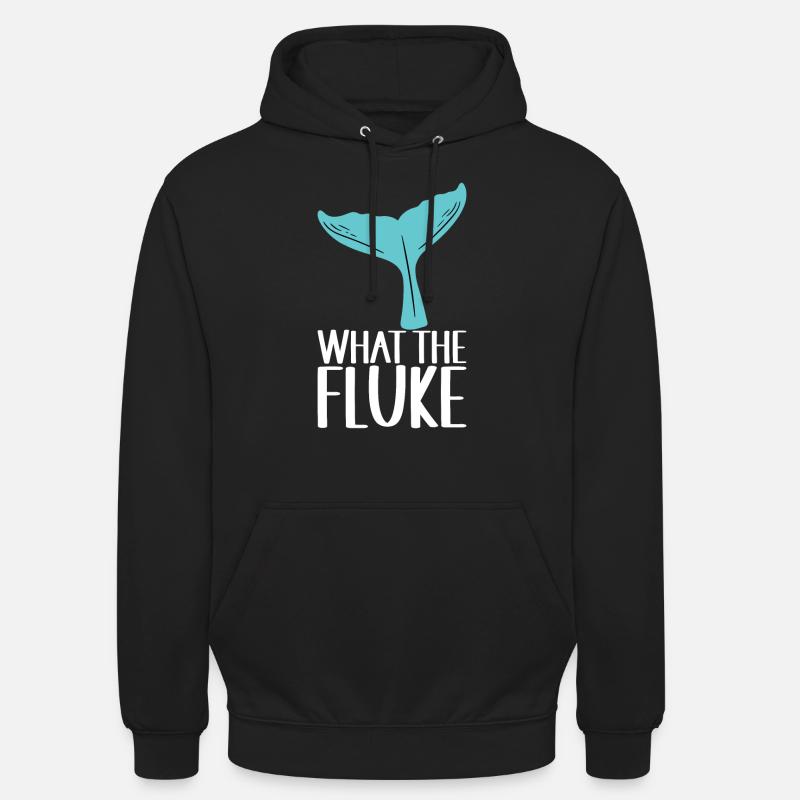 Observateurs de baleines - Sweat-shirt à capuche unisexe - noir