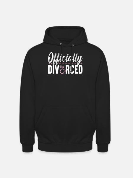 Divorce Divorced - Unisex Hoodie - black