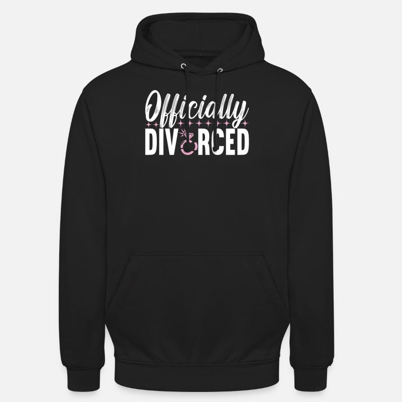 Divorce Divorced - Unisex Hoodie - black
