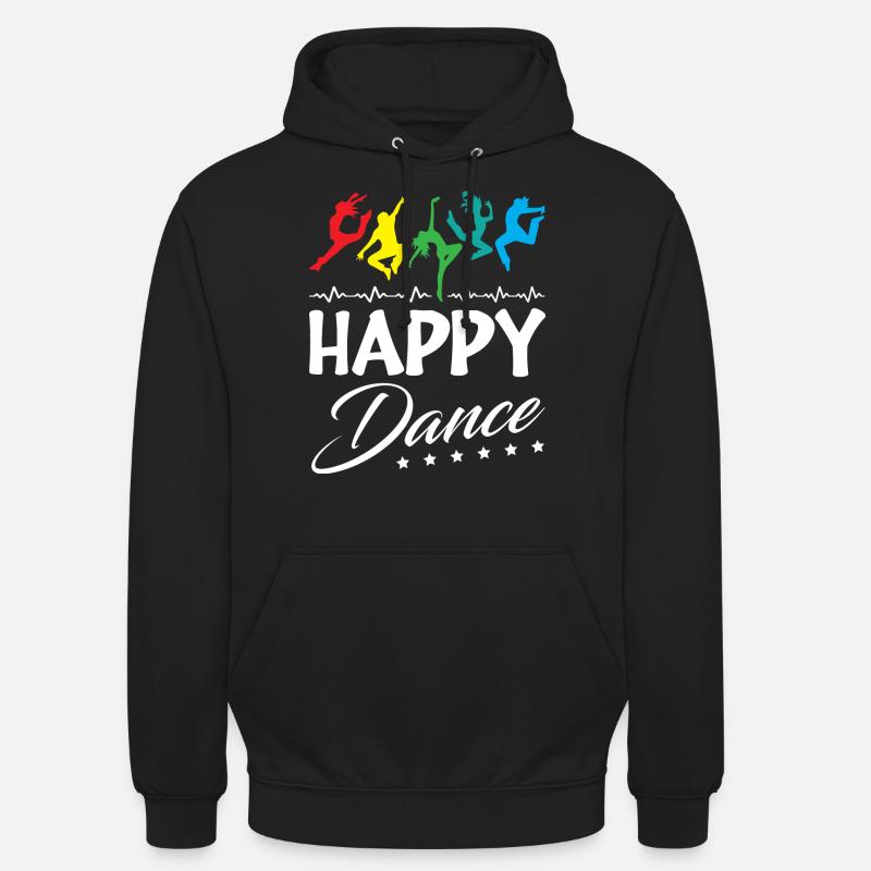 Danse joyeuse - Sweat-shirt à capuche unisexe - noir