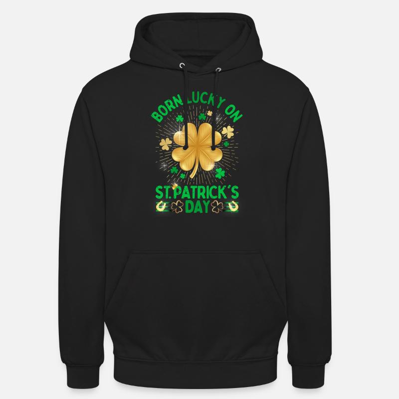 Irland Saint Patrick's Day oder - Unisex Hoodie - Schwarz