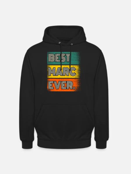 Marc Name Geschenk Spruch Lustig - Unisex Hoodie - Schwarz