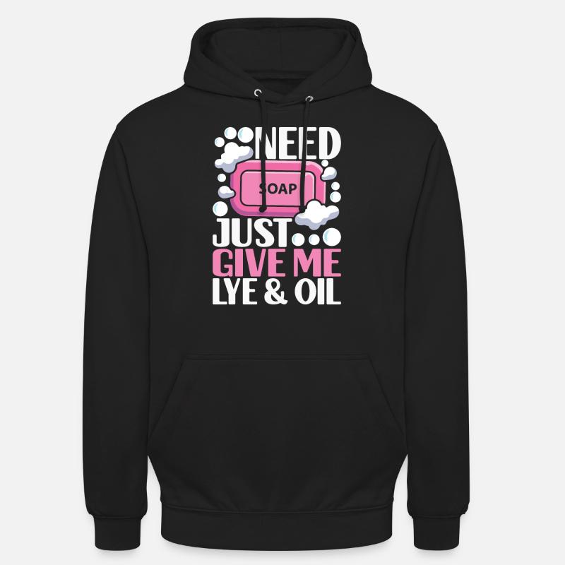 Soap maker soap making - Unisex Hoodie - black