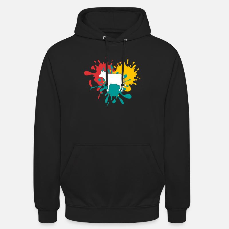 Dop - Sweat-shirt à capuche unisexe - noir
