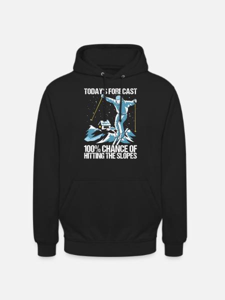 Skiers - Unisex Hoodie - black