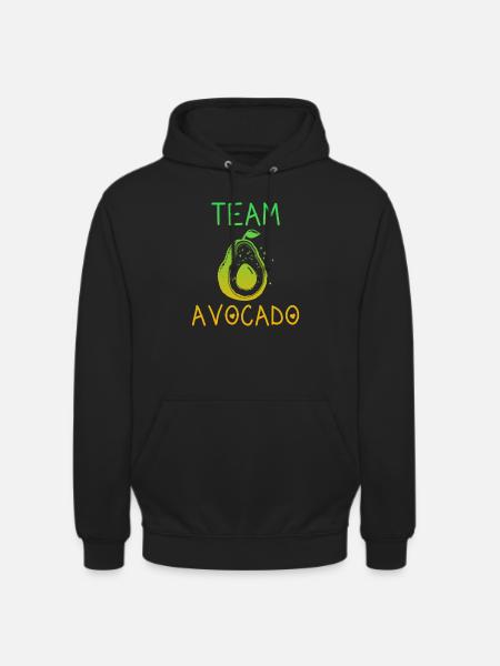 Team Avocado - Unisex Hoodie - black