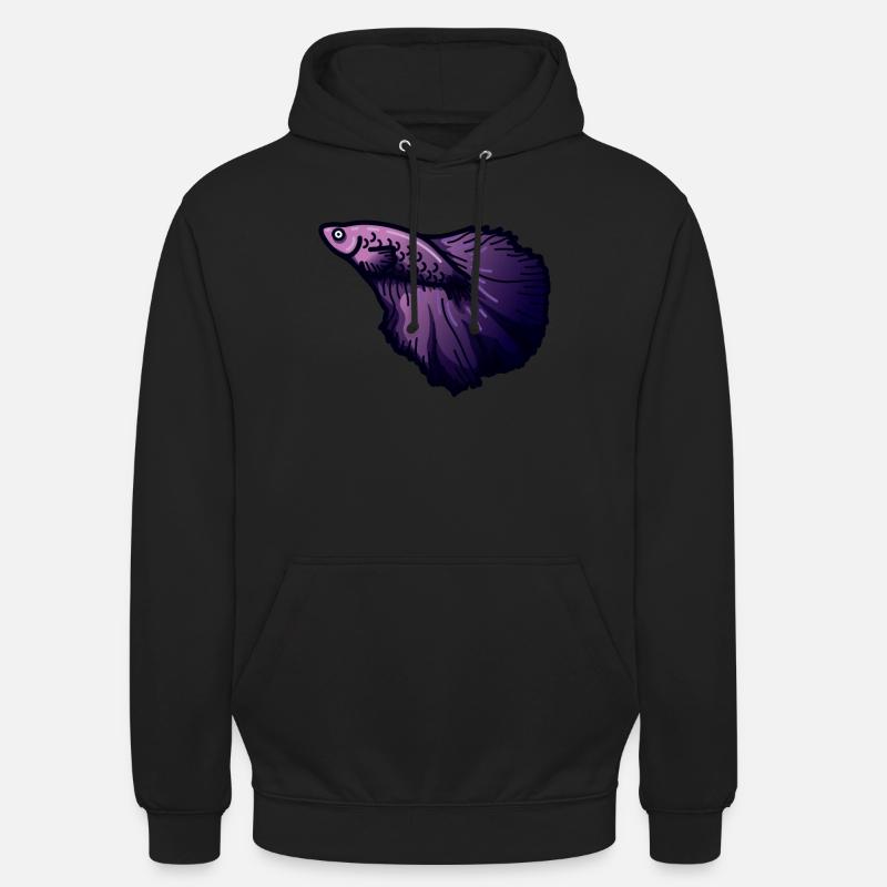 Plongée en eau Plongeur Océan - Sweat-shirt à capuche unisexe - noir