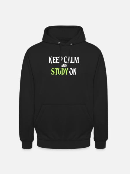Study Saying - Unisex Hoodie - black