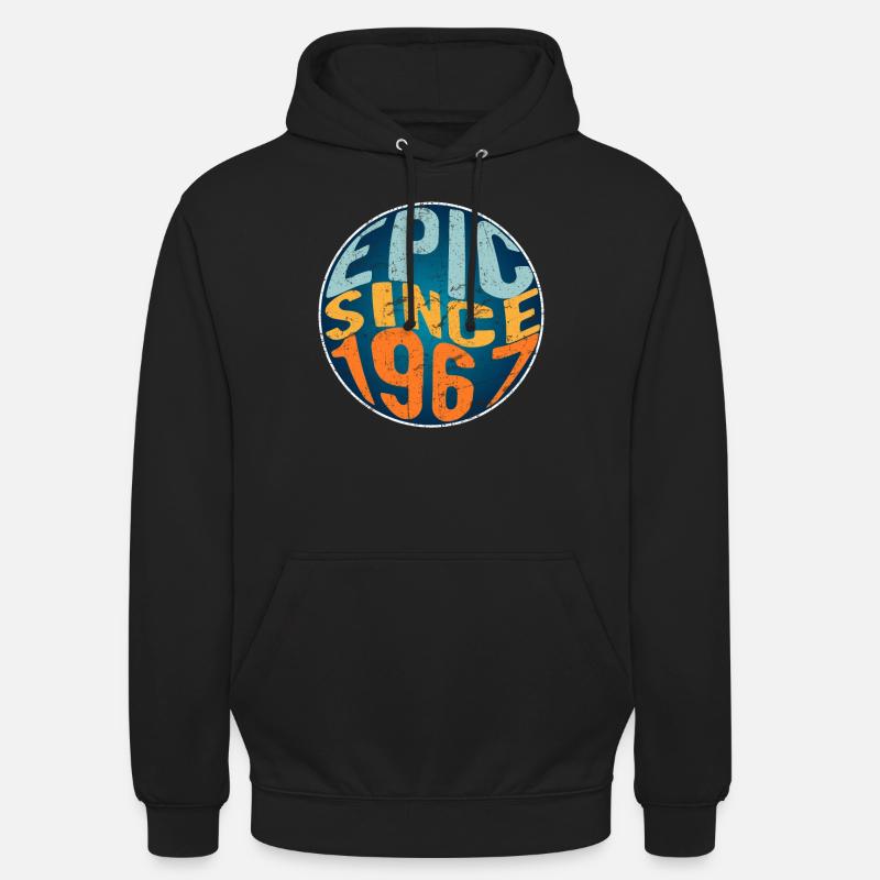 Episch Seit 1967 - Unisex Hoodie - Schwarz