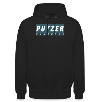 Putzer T-Shirt - Unisex Hoodie - Schwarz - Vorne - Alina (178cm) & Michal (187cm)