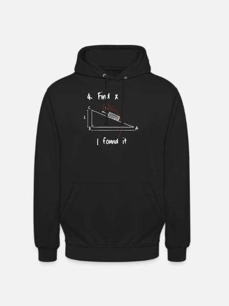 Find X Mathematics Math - Unisex Hoodie - black