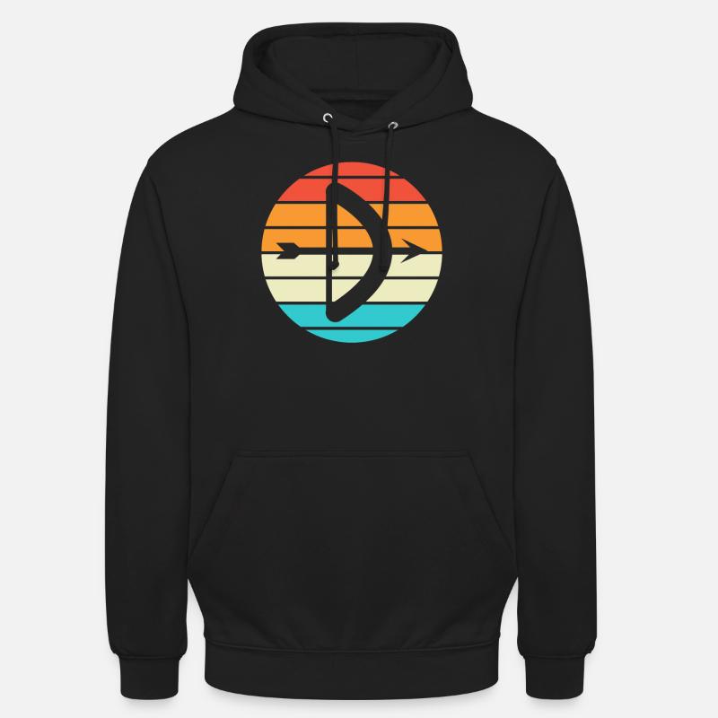 Archery Gift Saying Archery - Unisex Hoodie - black
