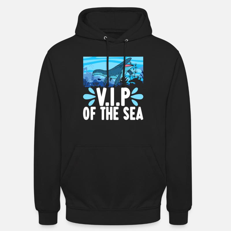 Mosasaurus Dinosaurier - Unisex Hoodie - Schwarz