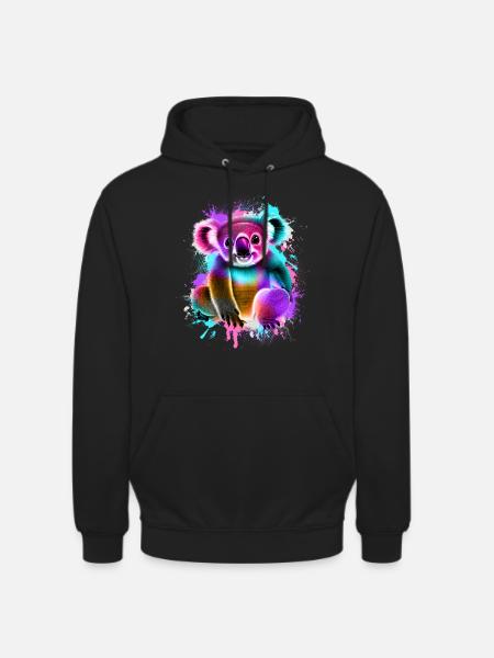 Koala - Unisex Hoodie - black