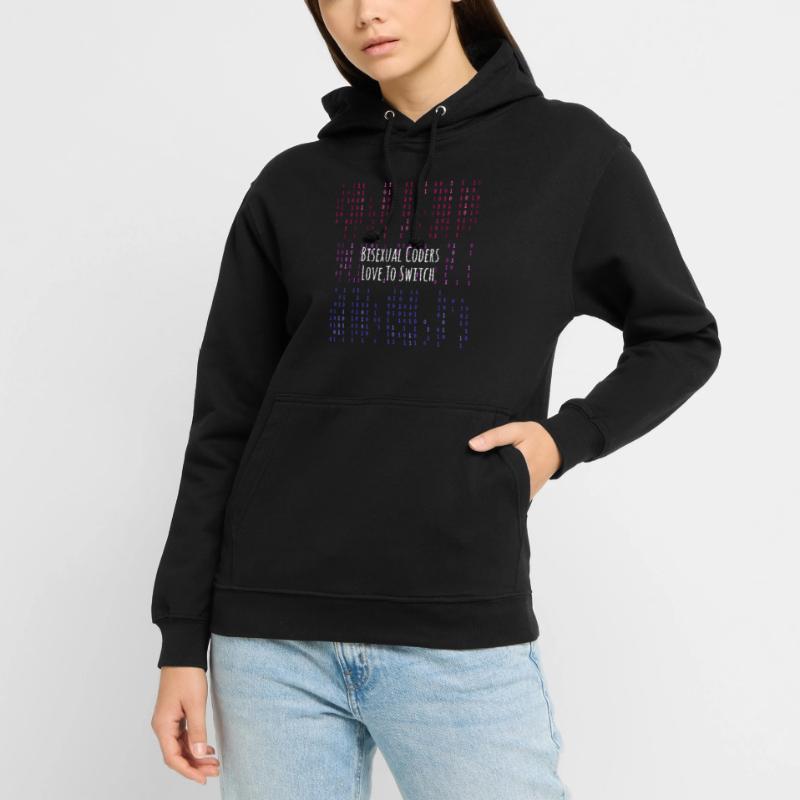 LGBT Code bisexuelles Programmieren Unisex Hoodie