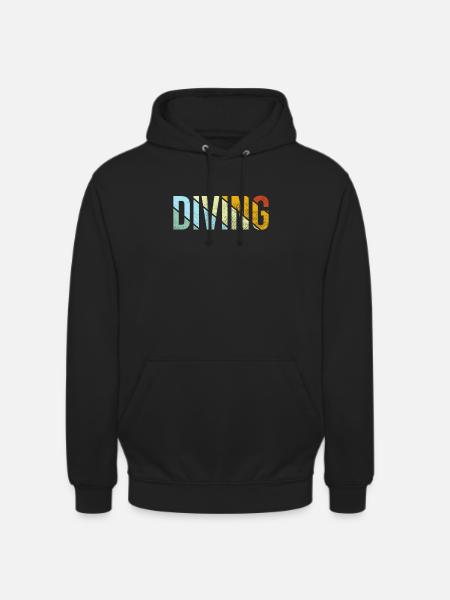 Diving Retro - Unisex Hoodie - black