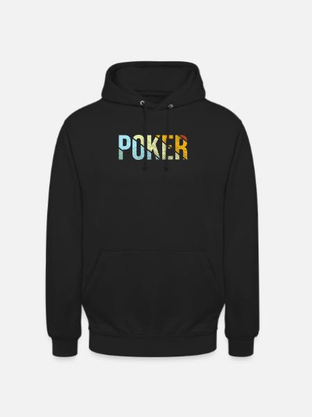 Poker Rétro - Sweat-shirt à capuche unisexe - noir