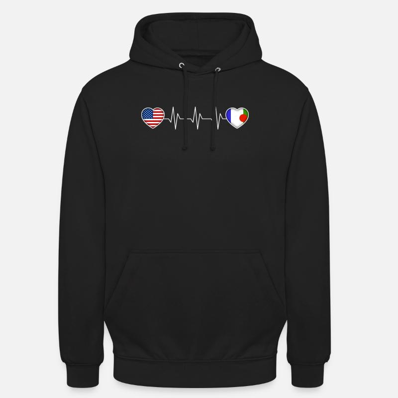 Batwa - Sweat-shirt à capuche unisexe - noir
