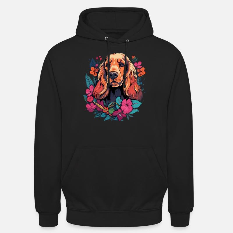 Cocker Spaniel Dog Gift - Unisex Hoodie - black