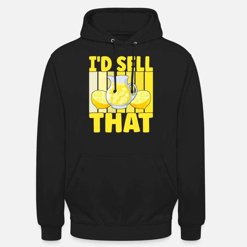 Stand de limonade Lemonade - Sweat-shirt à capuche unisexe - noir