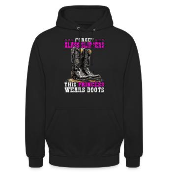 Danse en ligne | Musique country Danse en ligne - Sweat-shirt à capuche unisexe - noir - Devant - Alina (178cm) & Michal (187cm)