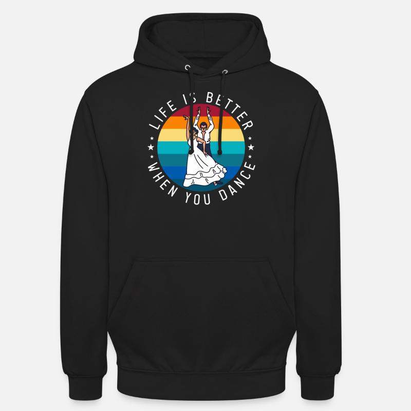 Life Is Better When You Dance Instructor - Unisex Hoodie - black