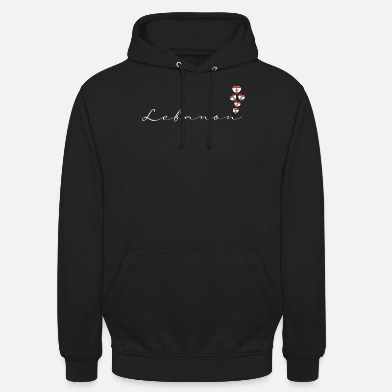 Libanon - Unisex Hoodie - Schwarz