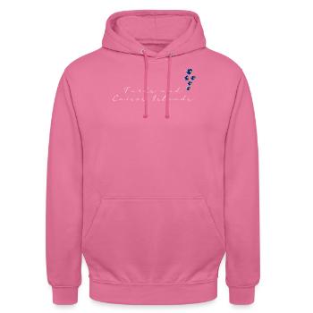 Turks und Caicosinseln - Unisex Hoodie - Pink - Vorne - Alina (178cm) & Michal (187cm)