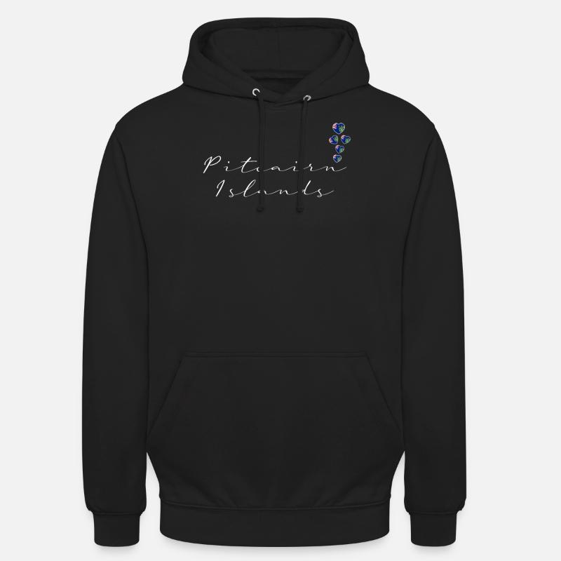 Pitcairninseln - Unisex Hoodie - Schwarz