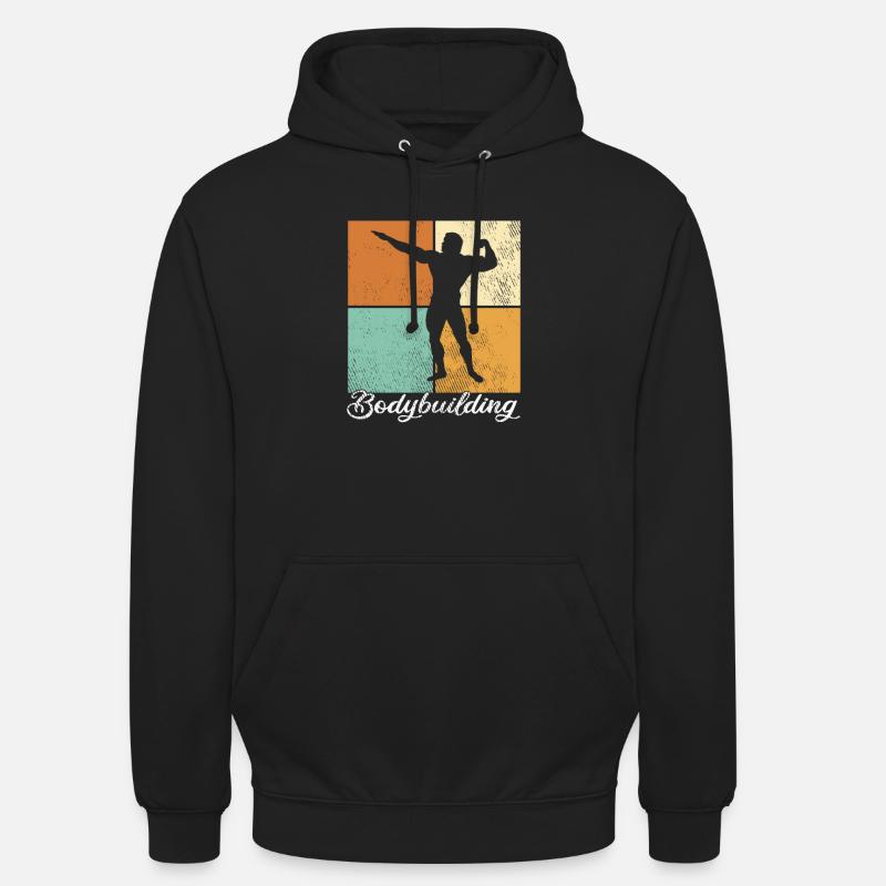 Culturismo - Sudadera con capucha unisex - negro