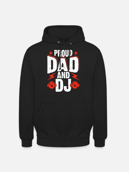 Papa Dj - Unisex Hoodie - black