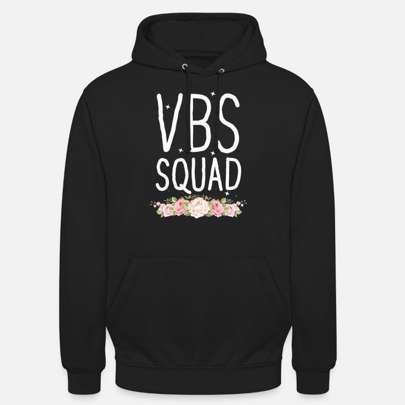 VBS Squad Bible Shool - Sweat-shirt à capuche unisexe - noir