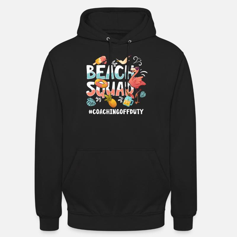 Coaching Vacation Beach Group - Unisex Hoodie - black