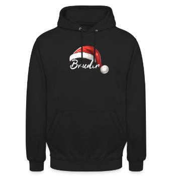 Bruder Elf - Unisex Hoodie - Schwarz - Vorne - Alina (178cm) & Michal (187cm)
