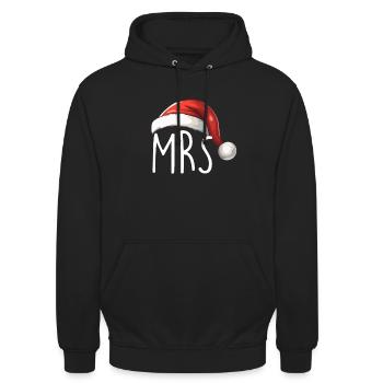 Partenaire MR & MRS Look - Sweat-shirt à capuche unisexe - noir - Devant - Alina (178cm) & Michal (187cm)