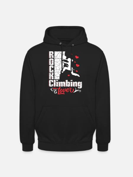 Rock Climbing Lover - Unisex Hoodie - black