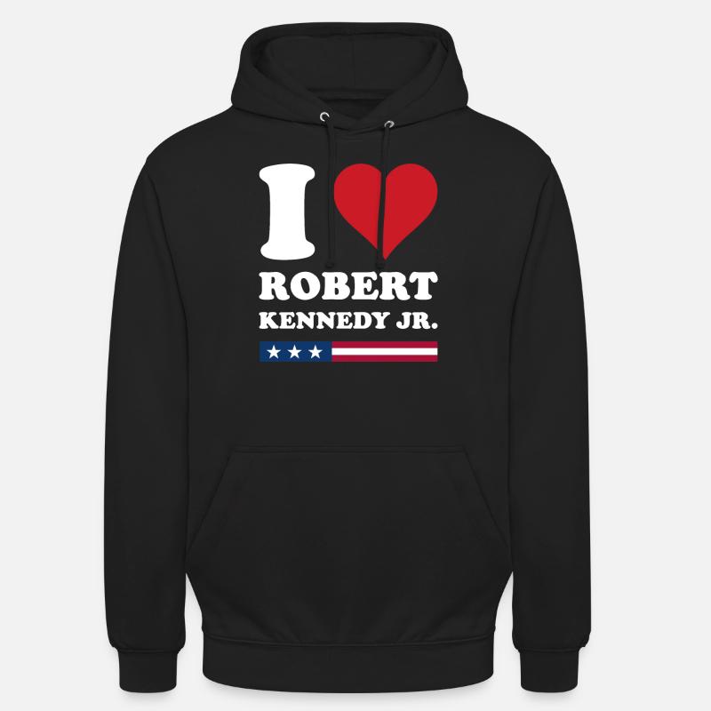 J’aime Robert Kennedy JR - Sweat-shirt à capuche unisexe - noir