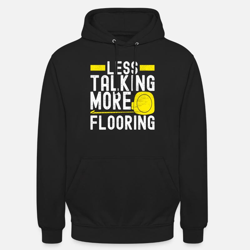 Fliesenleger Bodenleger - Unisex Hoodie - Schwarz
