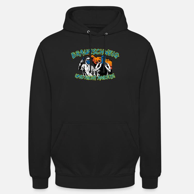 Braunschweig und nicht anders UPDATE - Unisex Hoodie - Schwarz