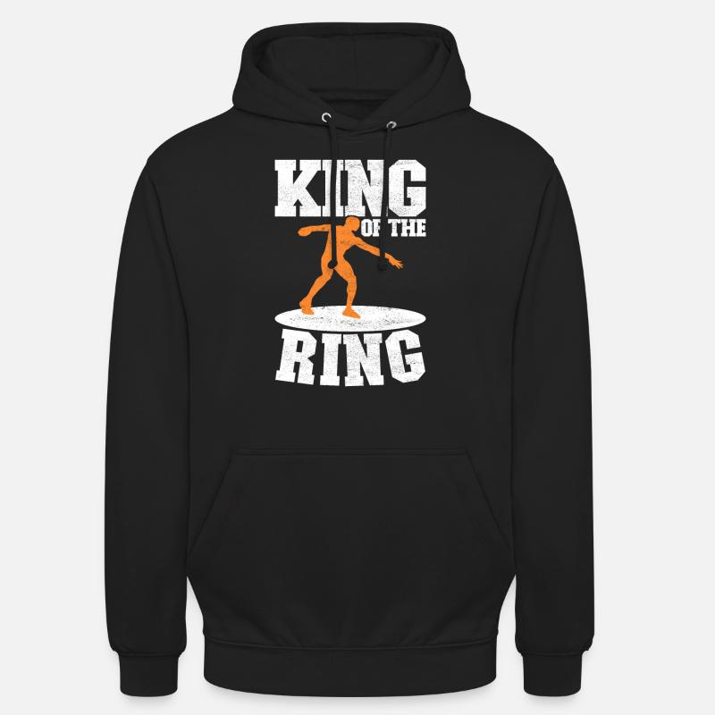 Discus thrower discus throw - Unisex Hoodie - black