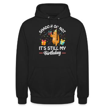 Groundhog - Groundhog Day Birthday - Unisex Hoodie - black - Front - Alina (178cm) & Michal (187cm)