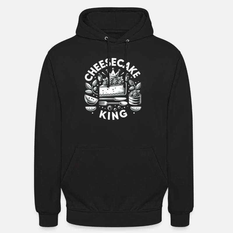 Gâteau au fromage King 5 - Sweat-shirt à capuche unisexe - noir