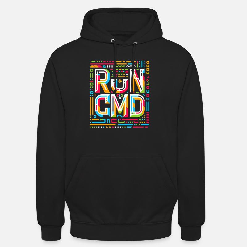 Run Cmd 33 - Unisex Hoodie - Schwarz