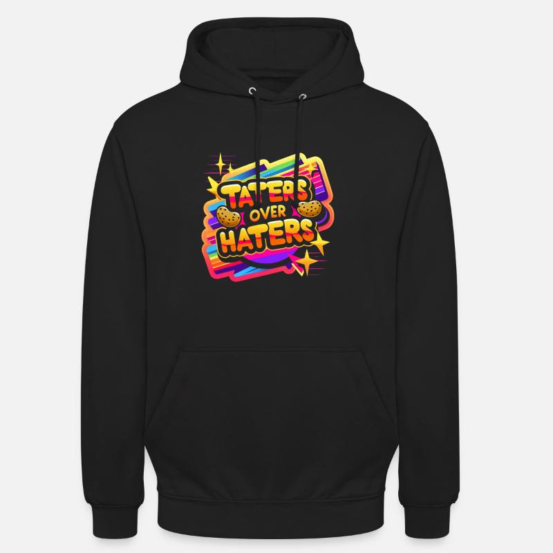 taters sur haters 14 - Sweat-shirt à capuche unisexe - noir
