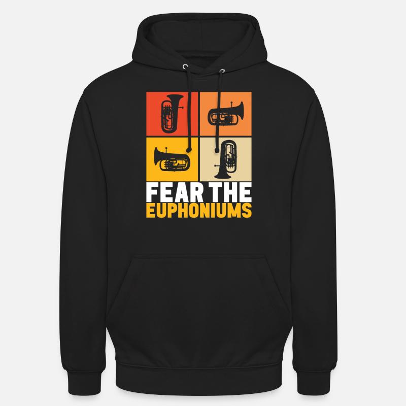 Euphonium Euphoniste - Sweat-shirt à capuche unisexe - noir