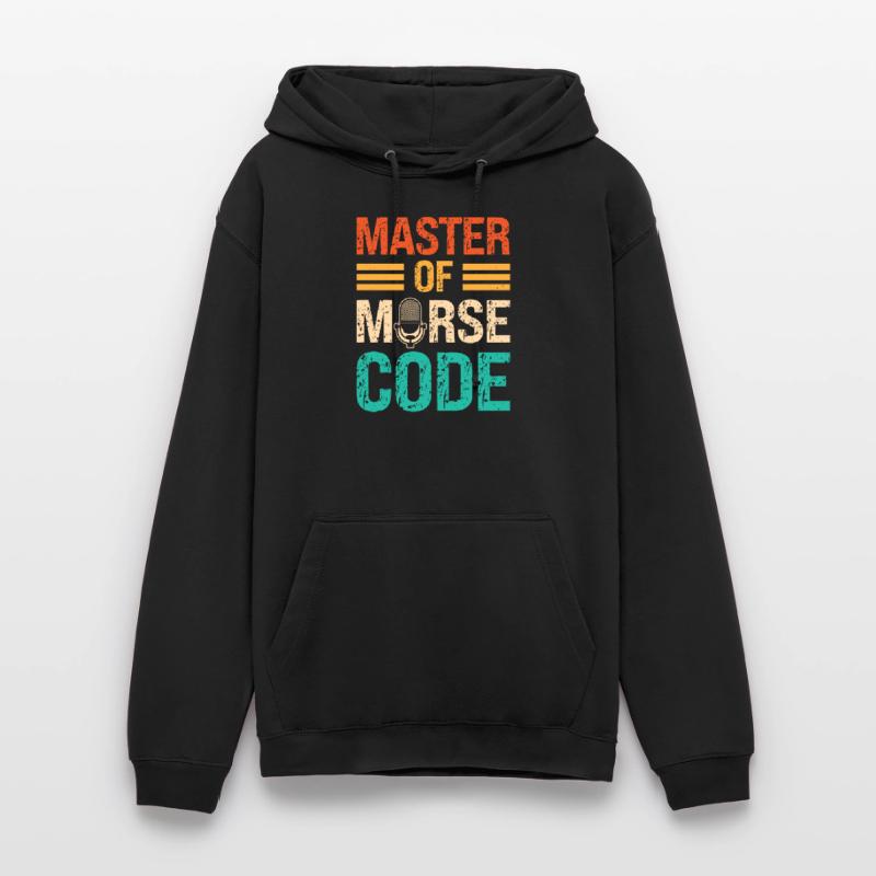 Maître du dicton en code Morse - Conférencier du programme Sweat-shirt à capuche unisexe